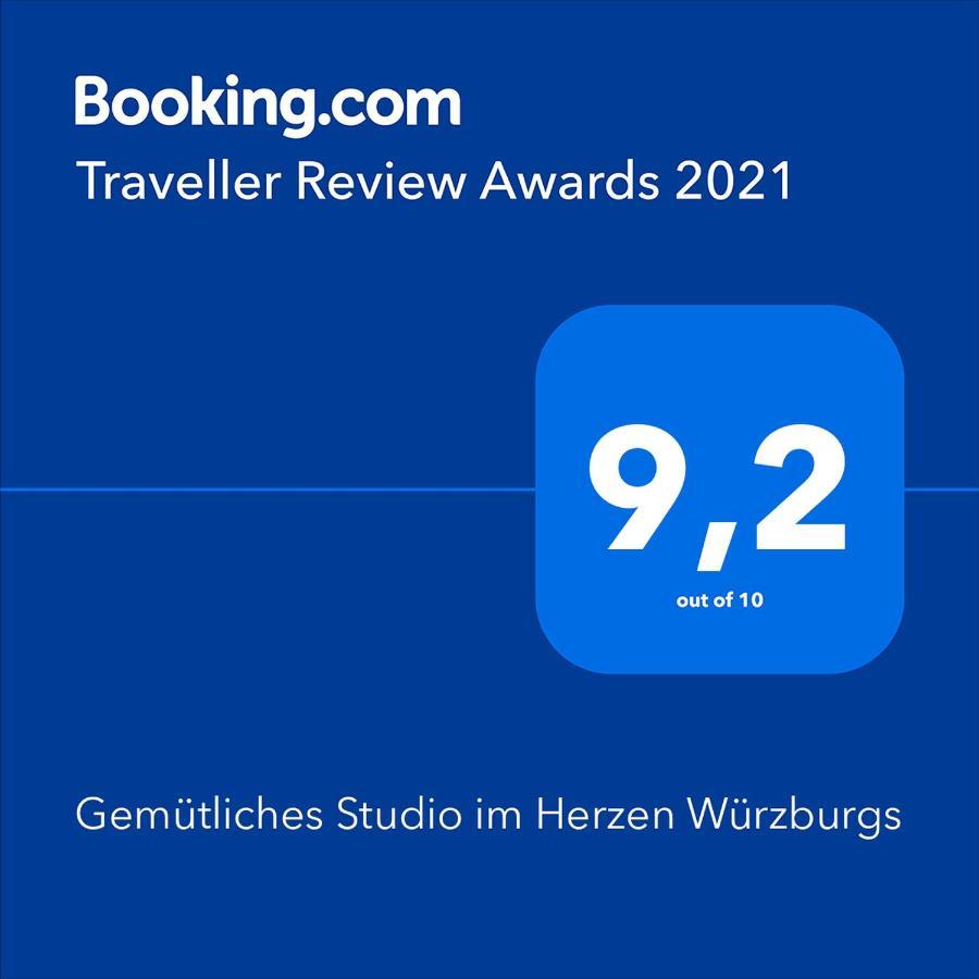 Gemütliches Studio im Herzen Würzburgs Exterior foto